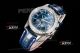 swiss replica Patek Philippe Complications Annual Calendar 5905 blue dial diamond bezel watch (2)_th.jpg